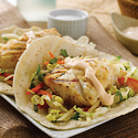 Black Thai Grilled Alaska Cod Tacos